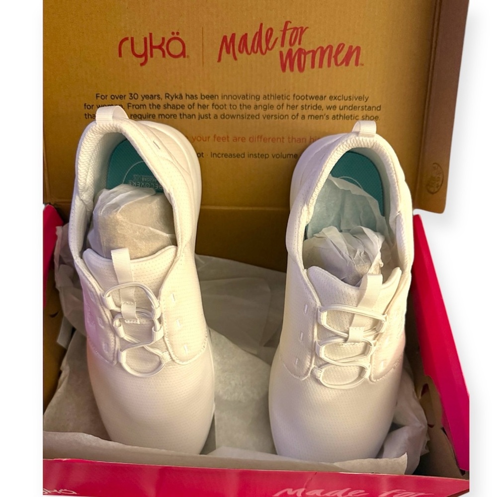 Ryka Women's White Athletic Sneakers